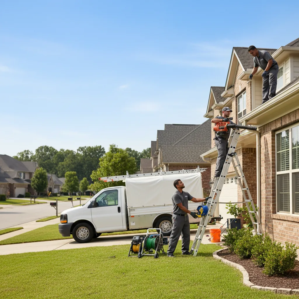 Home Gutter Service in Lockhart, TX near me